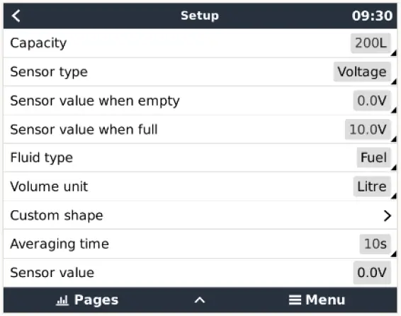 victron energy GX Tank 140 Tank Monitor 8