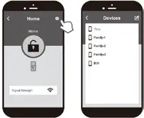 Windsor Touchpad Electronic Deadbolt Lock - Load paired devices list