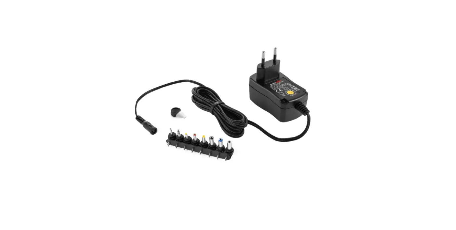 Poppstar 1008894 Universal Power Supply Variable Voltage Instructions