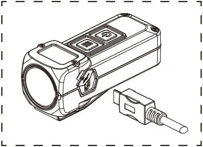 NITECORE TUP 1000 Lumen Rechargeable EDC Flashlight - Charging Function