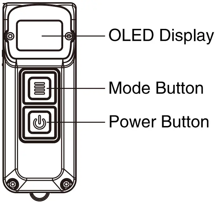 NITECORE TUP 1000 Lumen Rechargeable EDC Flashlight - FIGURE