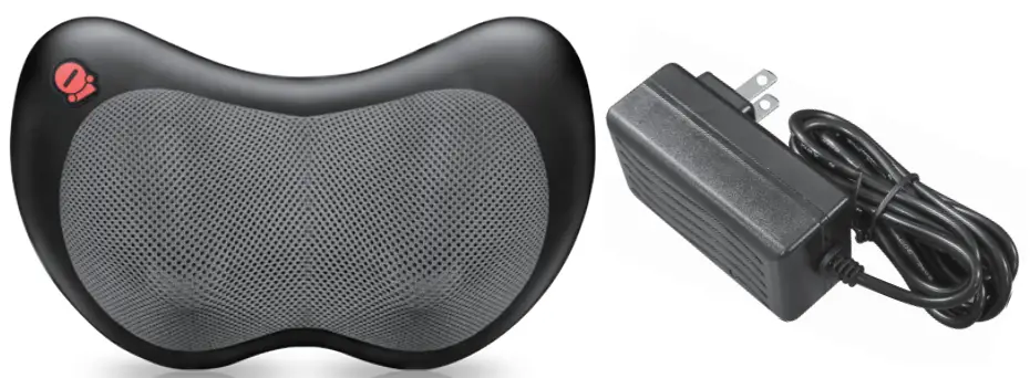 Comfier CF 6108 Shiatsu Massage Pillow with Heat - Home adapter