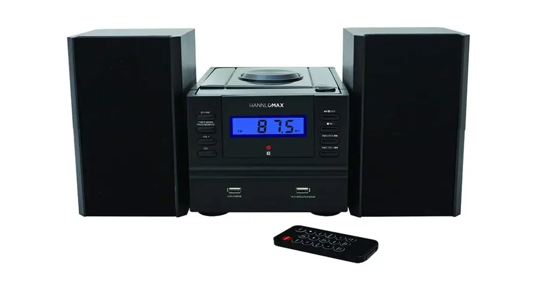 Hannl-max Cd Micro With Fm Radio Hx- 1082bt Instruction Manual