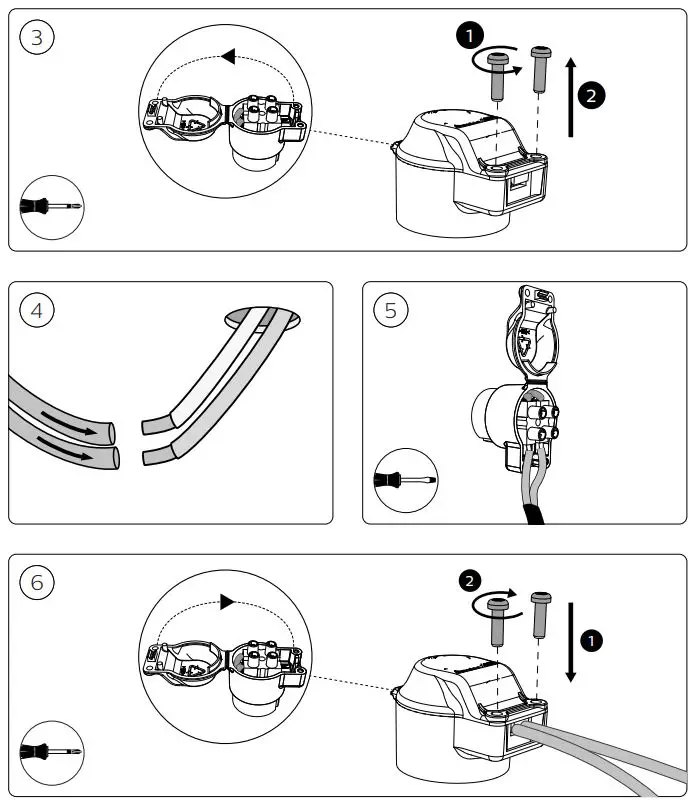 PHILIPS 35420 Centura Recessed LED Spot Square Aluminium User Manual - Installation