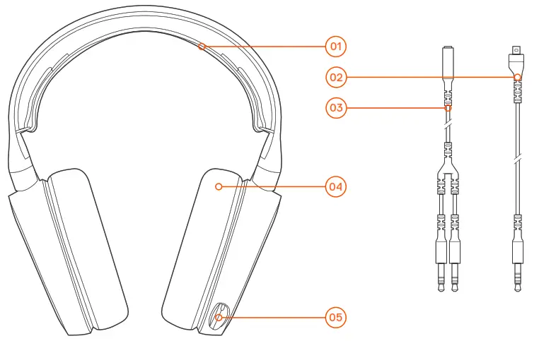 SteelSeries Arctis 3 Headset - PRODUCT OVERVIEW
