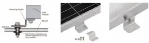 FIG 4 Mounting the Solar Panel
