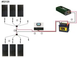FIG 5 Solar System Connecting Instructions