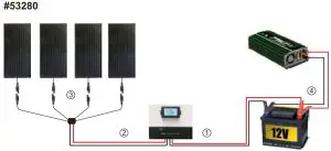 FIG 6 Solar System Connecting Instructions