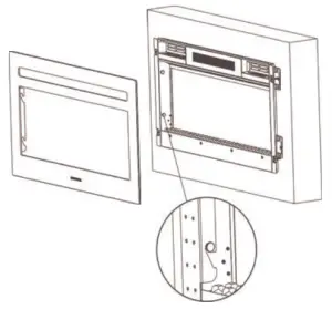 Hanging the front frame