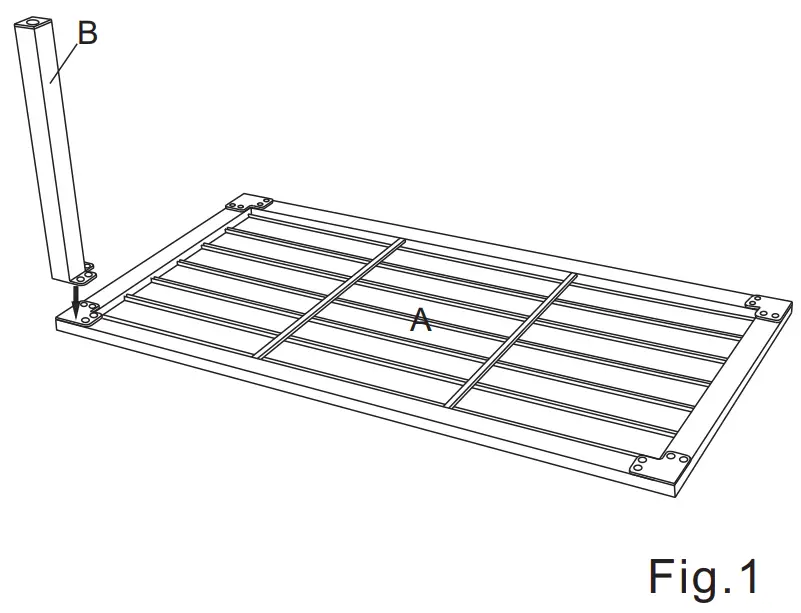 CASTLECREEK Madison 4PC Set - ASSEMBLY1