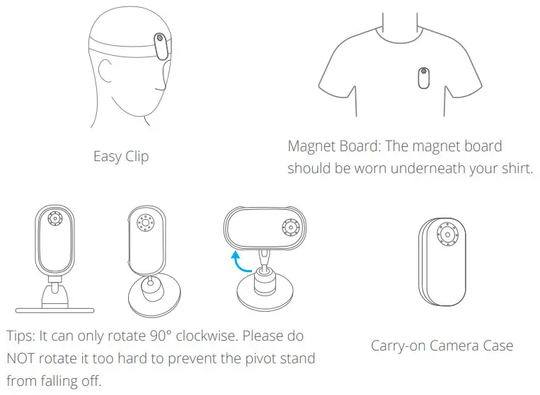AKASO Keychain Camera - INTRODUCTION