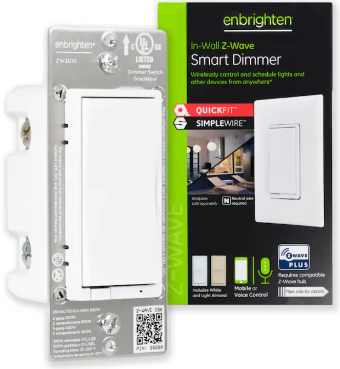 enbrighten ZW3010 In-Wall Smart Dimmer