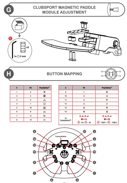 FANATEC ClubSport Steering Wheel BMW GT2 CSW-3