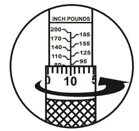 HARBOR FREIGHT 63881 1-4-Inch Drive Click-Type Torque Wrench fig6