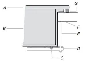 Attach Cooktop to Countertop