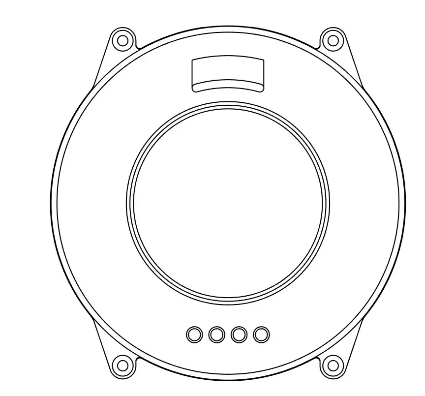 Gianvix L13 Smartwatch- magnetic charging