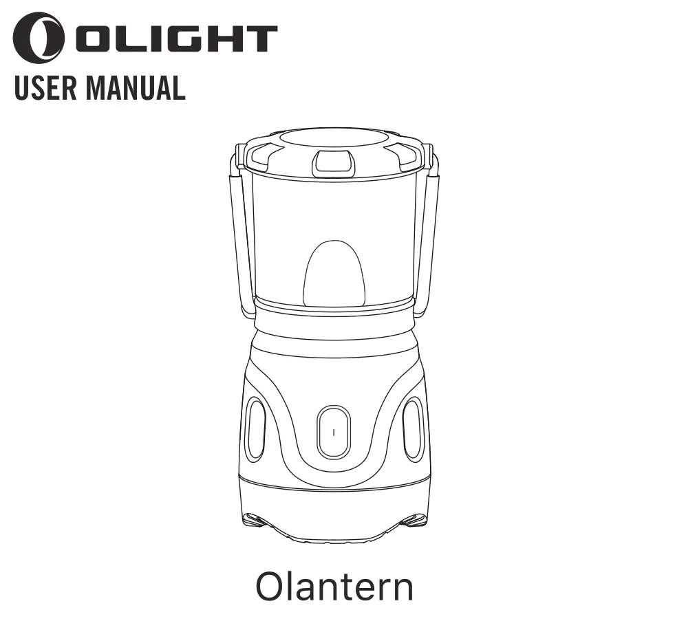 OLIGHT Olantren High Med Low Flaming LED Green User Manual
