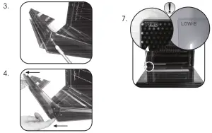 HOOVER HOT3161BI WIFI Multifunction Oven-FREMOVAL AND