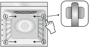 HOOVER HOT3161BI WIFI Multifunction Oven-Maintenance