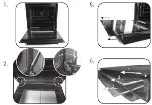 HOOVER HOT3161BI WIFI Multifunction Oven-REMOVAL AND