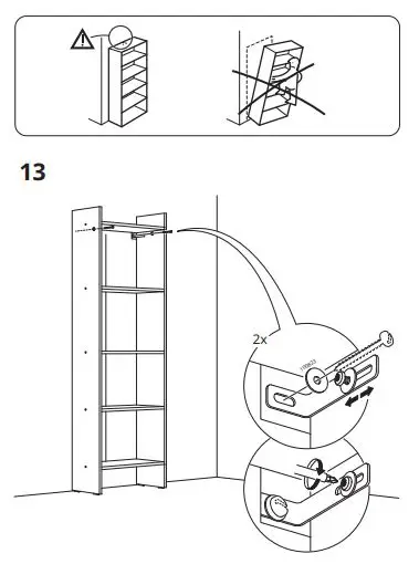 IKEA 204.367.13 BAGGEBO Bookcase fig11