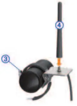 GARMIN Group Ride - Mounting the Antenna