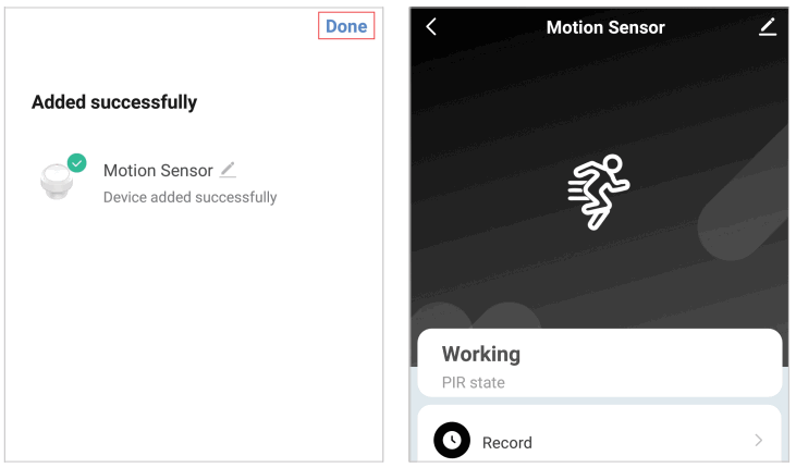 HANK HKSWL-MS06 Motion Sensor - EZ Mode 1