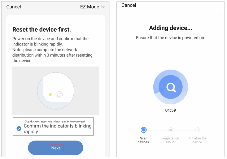 HANK HKSWL-MS06 Motion Sensor - EZ Mode