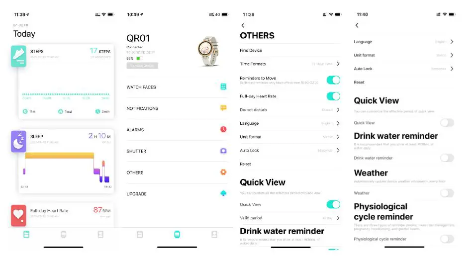 Efolen TWD2426 Bluetooth Call Smartwatch for Men Women Fitness Tracker fig12