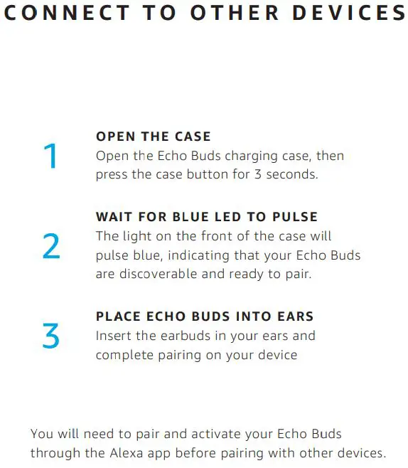 Amazon Echo Buds - Connect to other Devices