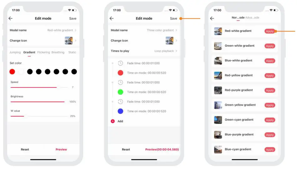 LTECH UB1 Intelligent Touch Panel Instruction Manual - After complete editing