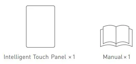 LTECH UB1 Intelligent Touch Panel Instruction Manual - Package Contents