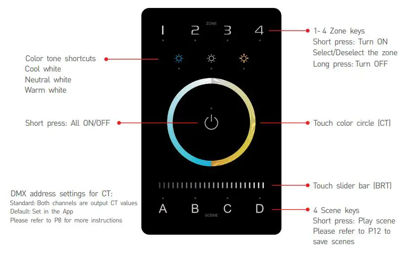 LTECH UB1 Intelligent Touch Panel Instruction Manual - UB2