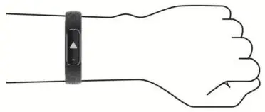 Garmin Vivosmart 4 - Wearing the Device