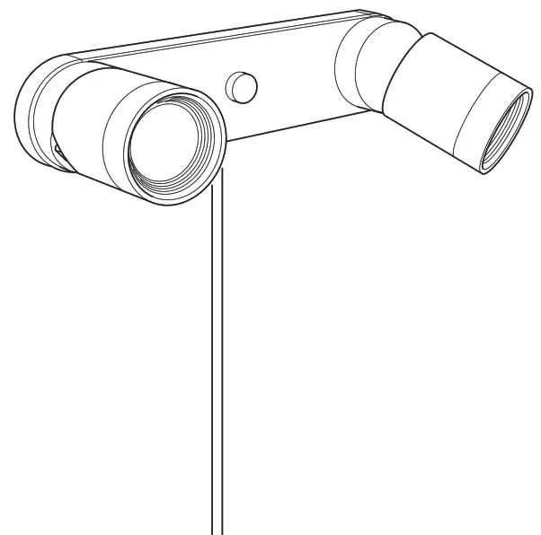 IKEA 004 289 93 NYMÅNE Wall Lamp Double