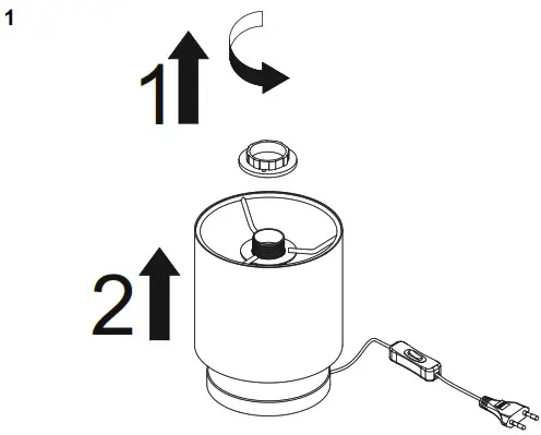 euromate 100023 Table Lamp- 1