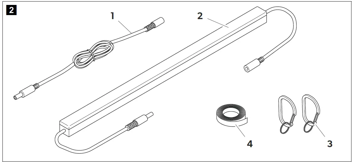Kampa SabreLink 30 Awning and Tent Lighting System 2