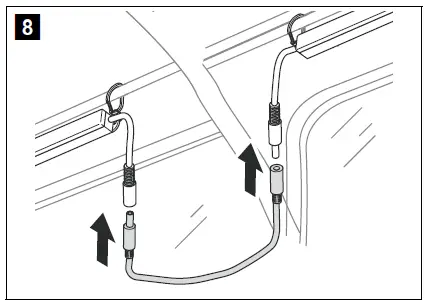 Kampa SabreLink 30 Awning and Tent Lighting System 8