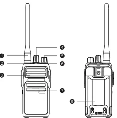 Juston-A518-Two-Way-Radio-Fig1