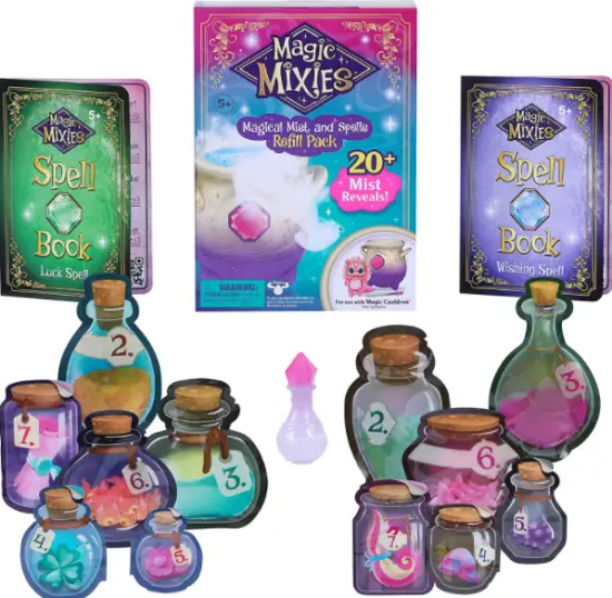 Magic MiXiES 14655 Magic Recharge Pack Of Mist And Spells For Magic Cauldron