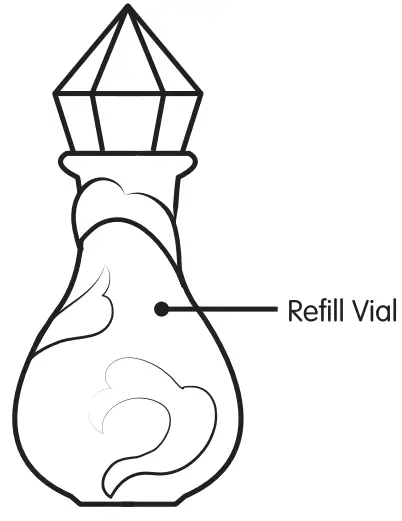 Refill vial