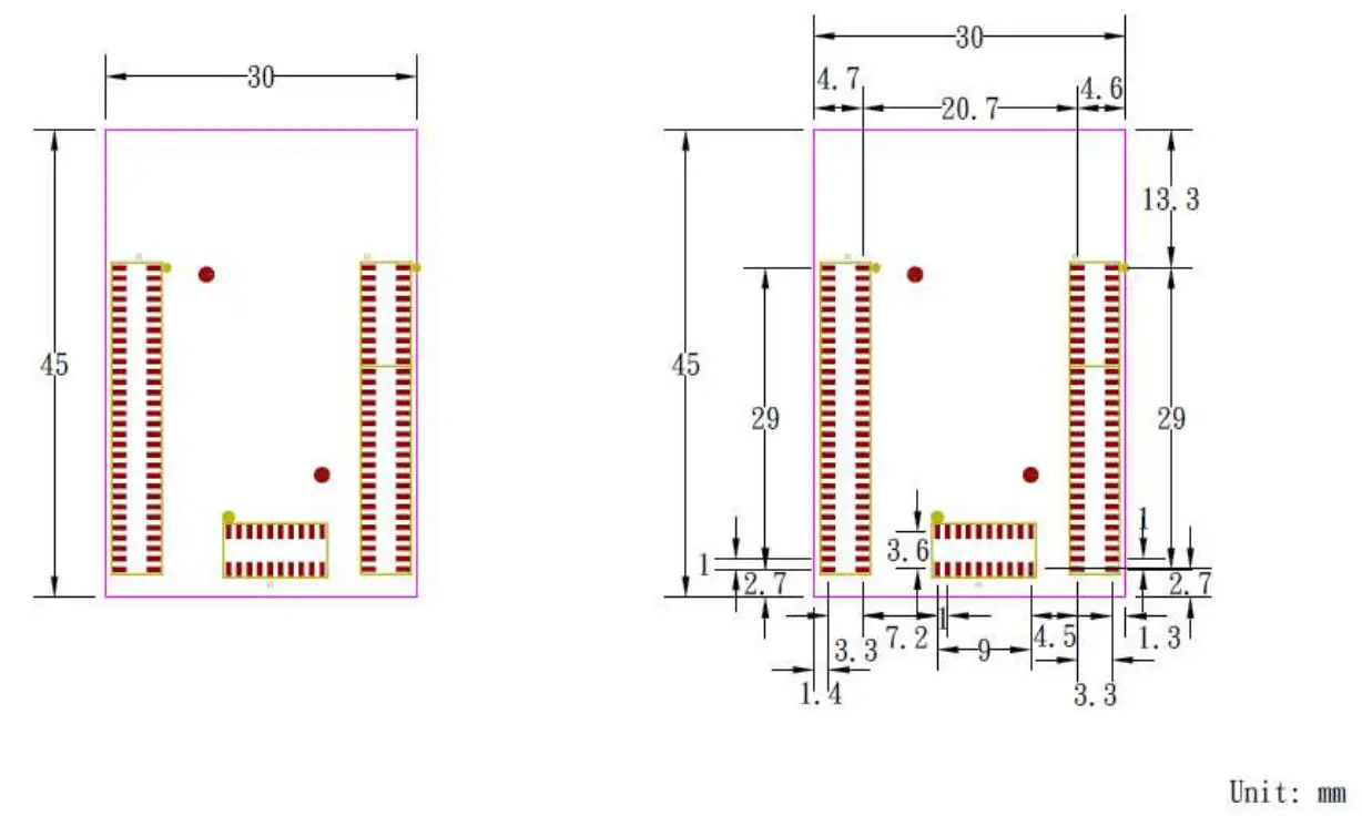 Vertexconn Electronics VTC WM N12V01 WiFi Module - demmination