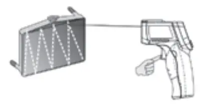 Rothewald 10091775 Infrared Thermometer - Temperature measurement
