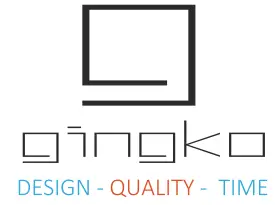 gingko Octagon One Plus Portable Alarm Clock Desk Light - logo