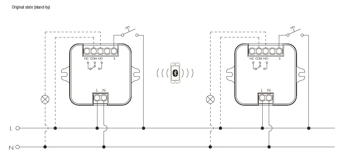 HYTRONIK -HBTD8200VFC -Bluetooth -Voltage-Free Contact- Switch-FIG 5