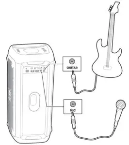 Mix Sound with a Microphone or Guitar