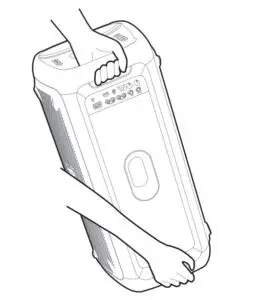 CARRYING YOUR PARTYBOX