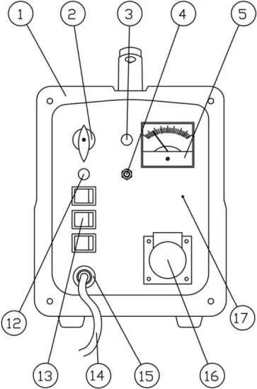 Clarke PC60 - COMPONENT PARTS DIAGRAM 1