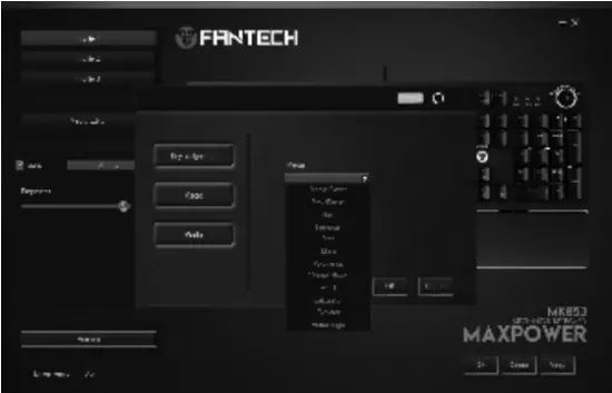 FANTECH MK853 Maxpower Mechanical Keyboard - Customize