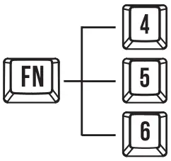 FANTECH MK853 Maxpower Mechanical Keyboard - Game Modes 2